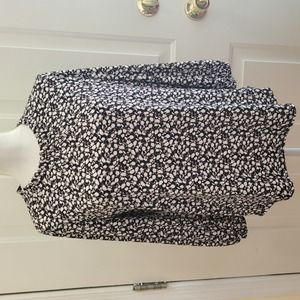 NWT Adrianna Papell 3/4 Bubble Sleeve Top Size S